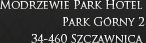 Modrzewie Park Hotel, Park górny 12, 34-460 Szczawnica
